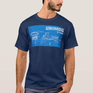 Unimog blueprint T-Shirt