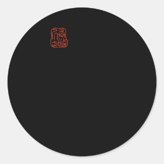 Unimpressed Frog Japanese Toad By Matsumoto Hoji Classic Round Sticker