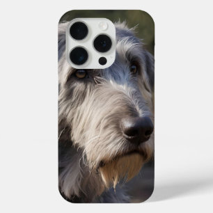 "Unimpressed Majesty: The Wolfhounds' Stoic Gaze" iPhone 15 Pro Case
