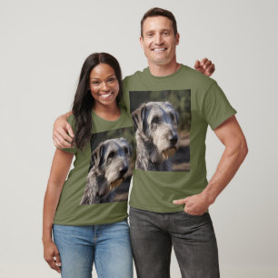 "Unimpressed Majesty: The Wolfhounds' Stoic Gaze" T-Shirt