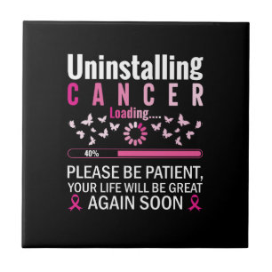 uninstalling cancer loading breast cancer awarenes ceramic tile