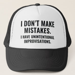 Unintentional Improvisations Trucker Hat