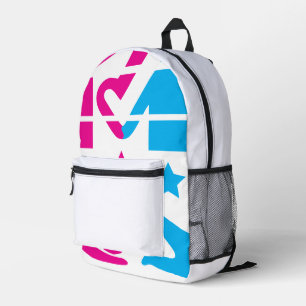 Union and Brilliance: A Vision for Collaboration Printed Backpack