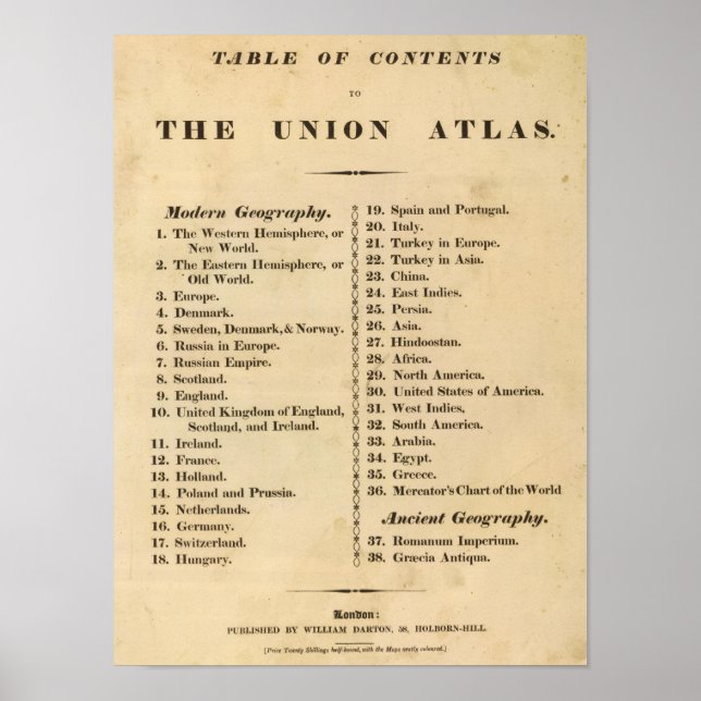 Union atlas poster (Front)