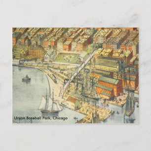 Union Baseball Park 1st Home Of The Postcard