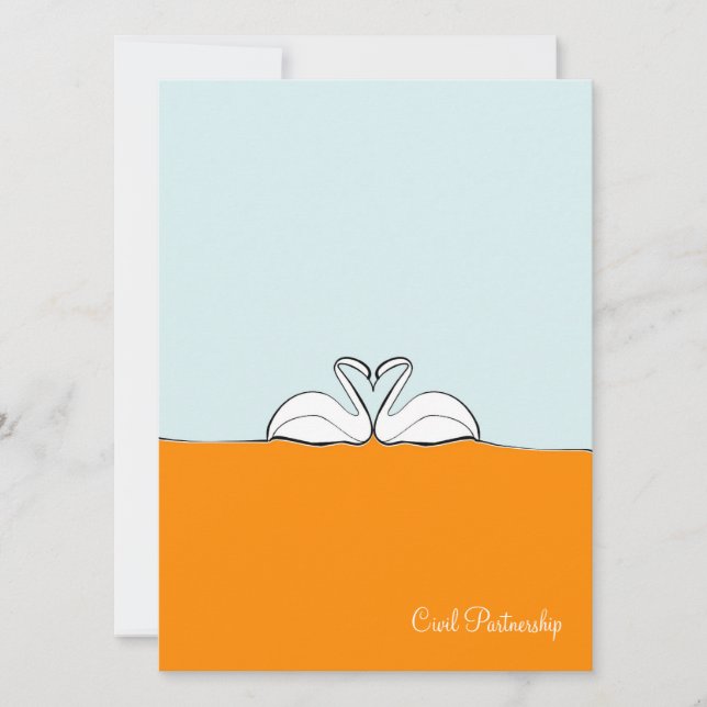 Union Blue/Orange - CP Invitation (Front)