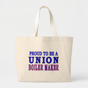 UNION BOILER MAKER LARGE TOTE BAG