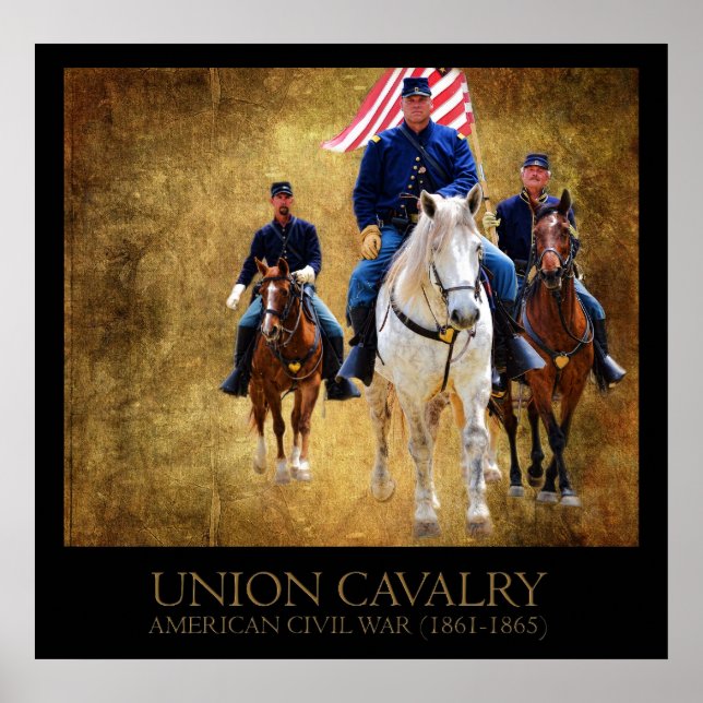 Union Cavalry Poster (Front)