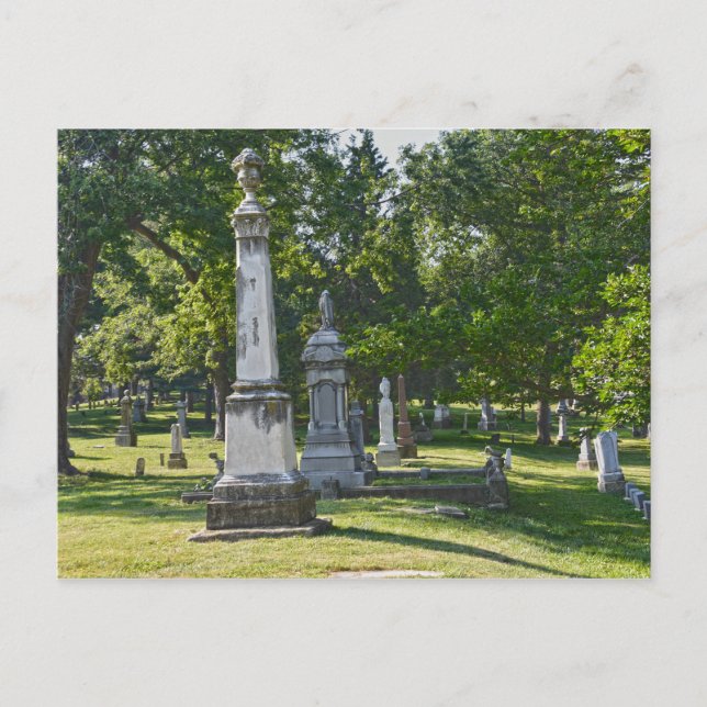 Union Cemetery, Kansas City, Missouri Postcard (Front)
