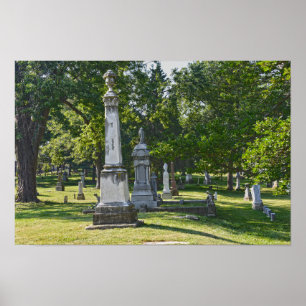 Union Cemetery, Kansas City, Missouri Poster