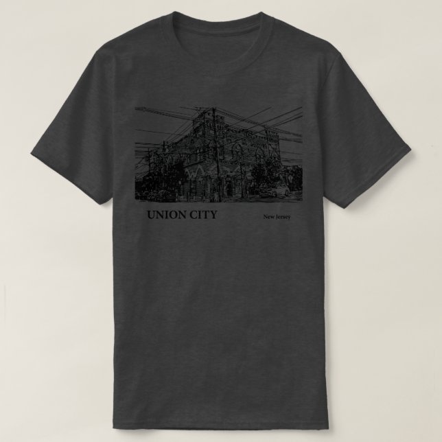 Union City New Jersey  4 T-Shirt (Design Front)
