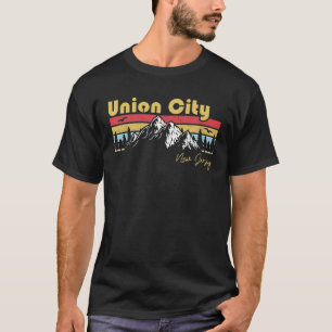 Union City New Jersey Roots Hometown Vintage Home T-Shirt