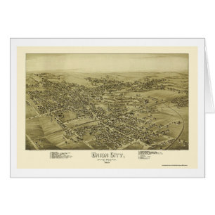 Union City, PA Panoramic Map - 1895