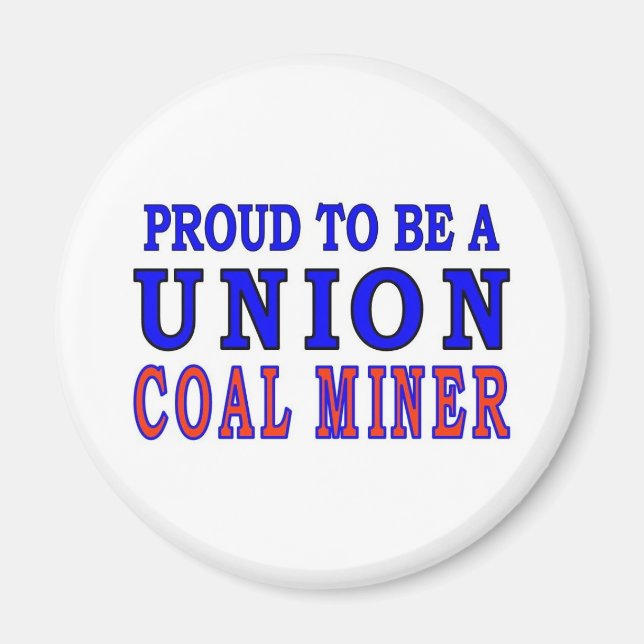 UNION COAL MINER MAGNET (Front)