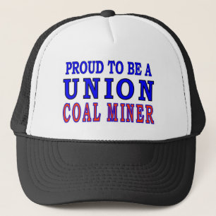 UNION COAL MINER TRUCKER HAT