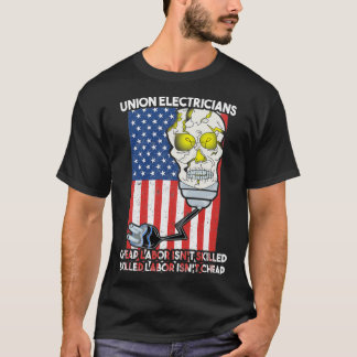 union electrician s Gift for Electrical Workers T-Shirt