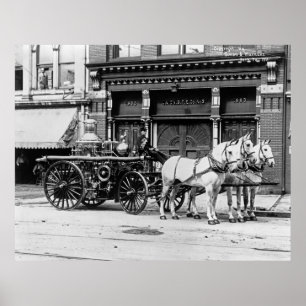 Union Engine No. 3: 1911 Poster