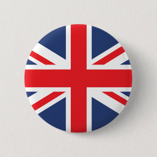 Union Flag 6 Cm Round Badge