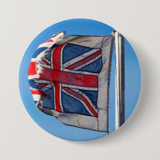 Union Flag 7.5 Cm Round Badge