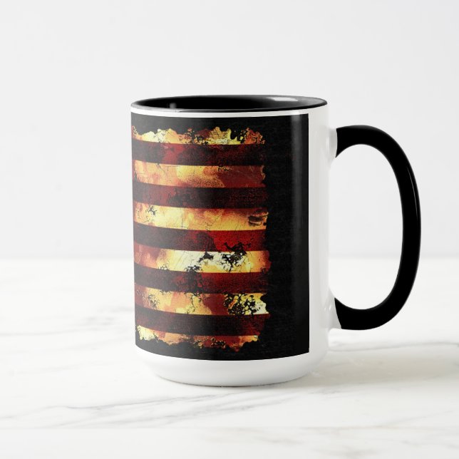 Union Flag, Civil War, Stars and Stripes, USA Mug (Right)
