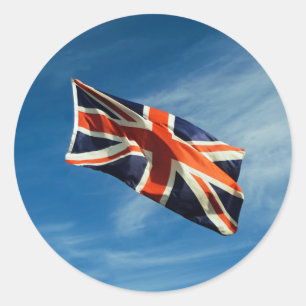 Union Flag Classic Round Sticker