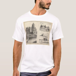 Union High School, residence & Jackson County Bank T-Shirt