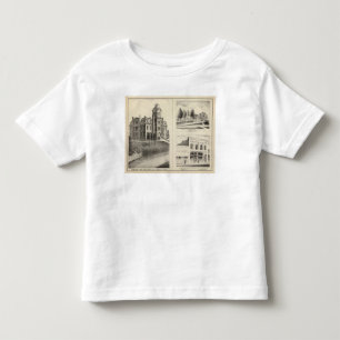 Union High School, residence & Jackson County Bank Toddler T-Shirt