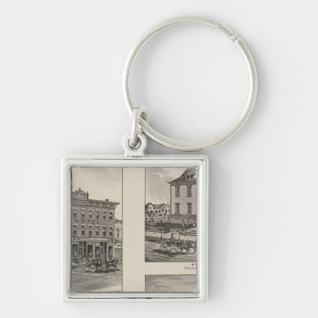 Union Hotel, Kansas Key Ring (Front)