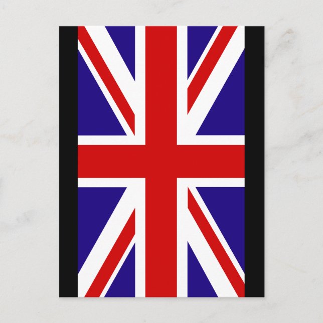 Union Jack 2 Postcard (Front)