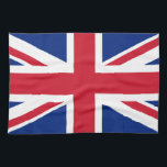 Union Jack American MoJo Kitchen Towel<br><div class="desc">Design based on the Union Jack flag of the United Kingdom.</div>