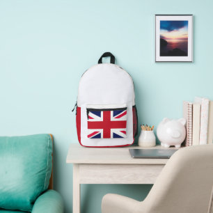 Union Jack Backpack   UK Flag Simple Design