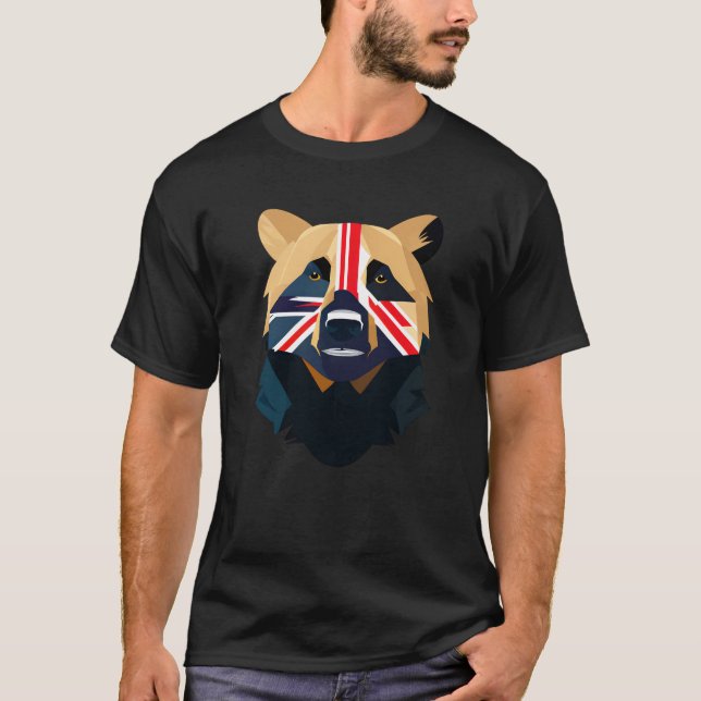 Union Jack Bear T-Shirt (Front)