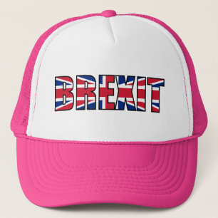 Union Jack Brexit, W-P Trucker Hat