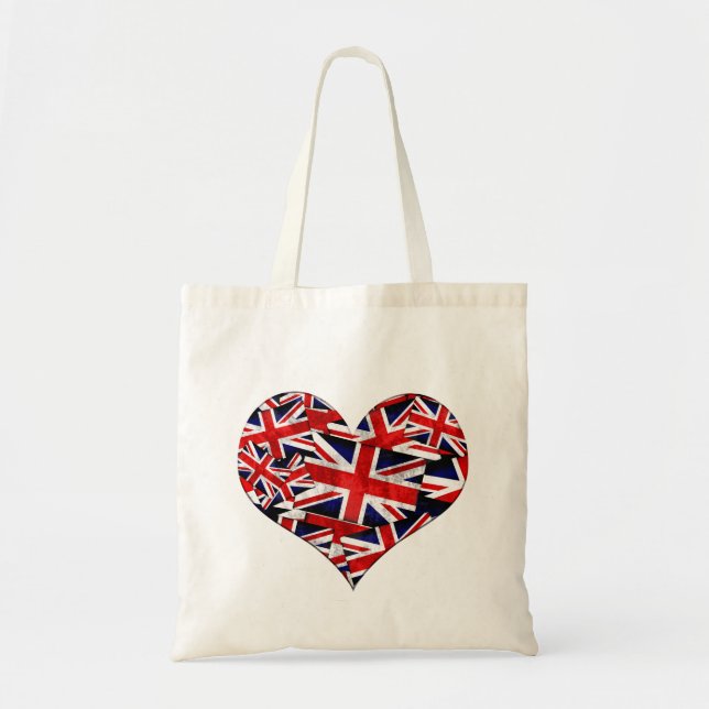 Union Jack British England UK Flag Tote Bag (Front)