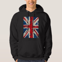 Union Jack British England United Kingdom Brushed 