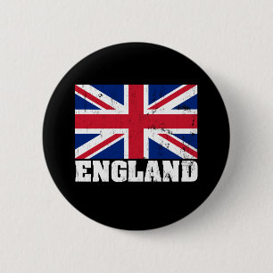 Union Jack British Flag Button