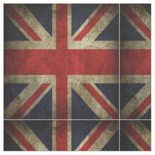 Union Jack British Flag of England Scotland Wales Fabric