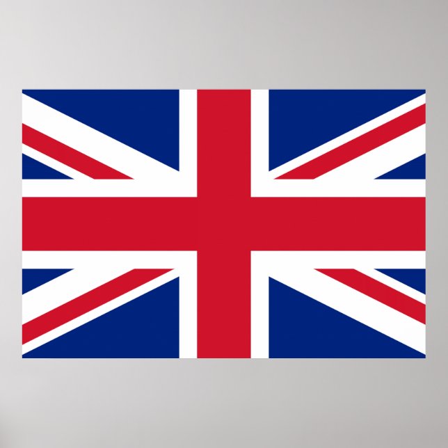 Union Jack ~ British Flag Poster (Front)