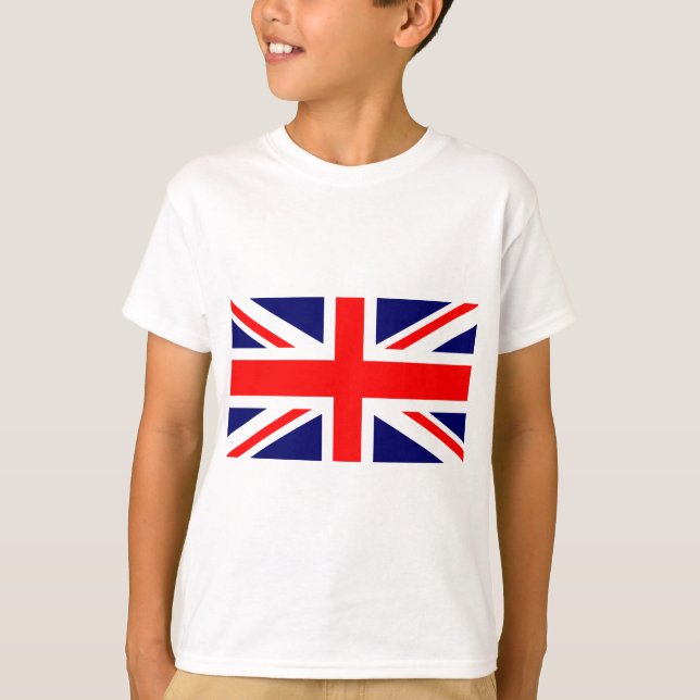 Union Jack British Flag T-Shirt (Front)