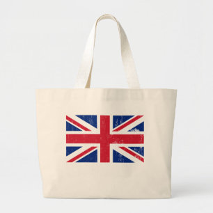 Union Jack British Flag Tote Bag