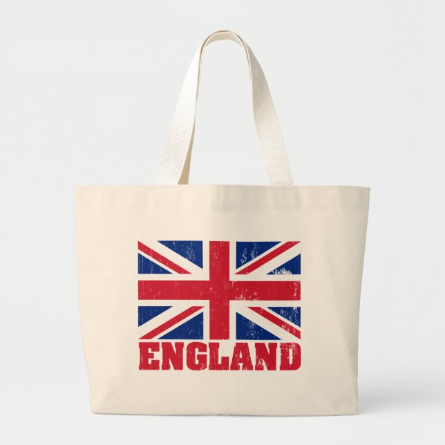 Union Jack British Flag Tote Bag (Front)