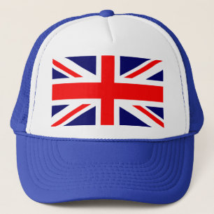 Union Jack British Flag Trucker Hat