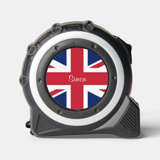 Union Jack British Flag UK Tape Measure 1 (Front)
