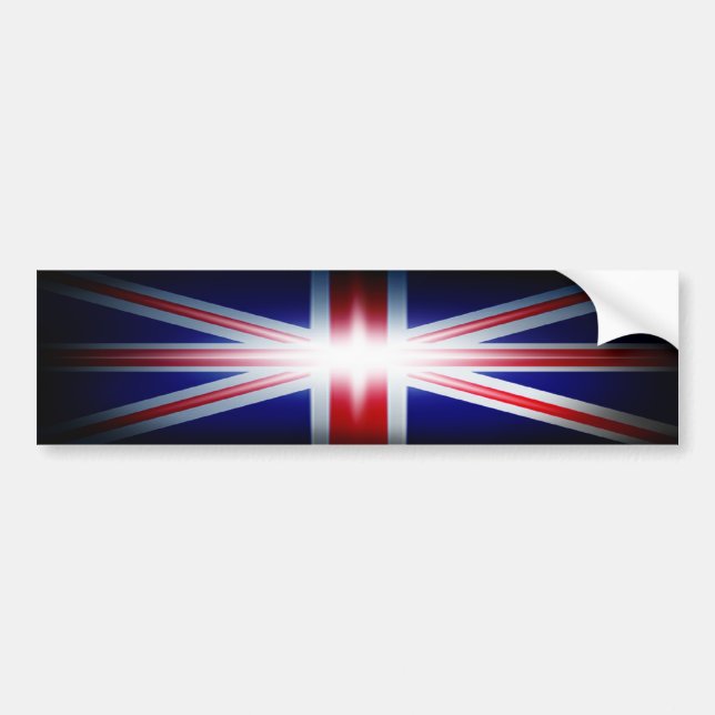 Union Jack Bumper Sticker (Front)