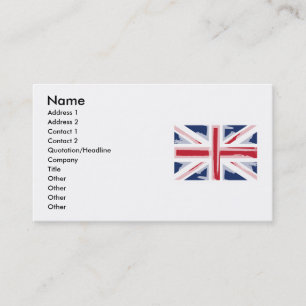 UNION_JACK BUSINESS CARD