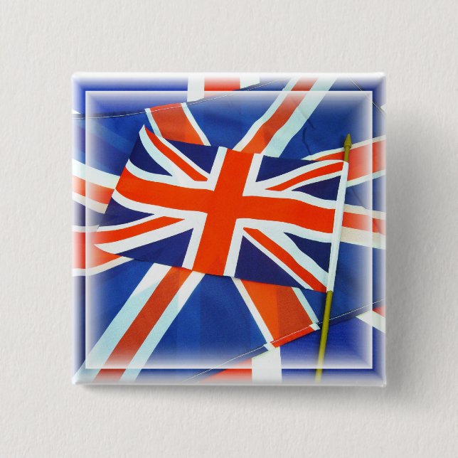 Union Jack~ Button (Front)