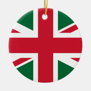 Union Jack Ceramic Ornament