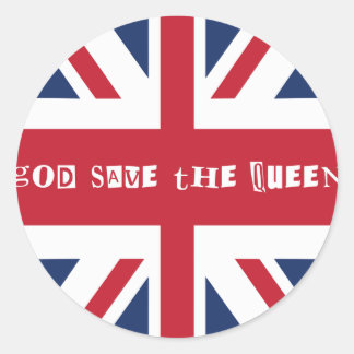 UNION_JACK CLASSIC ROUND STICKER