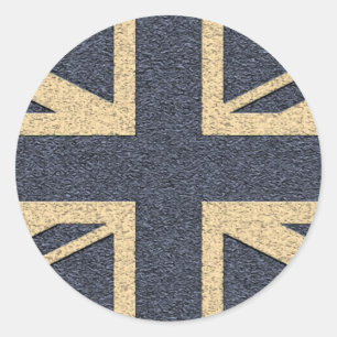 Union Jack Classic Round Sticker