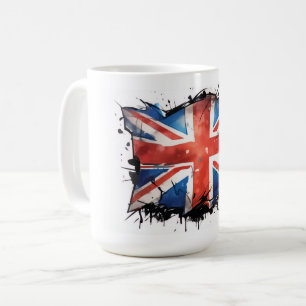 Union jack coffee mug